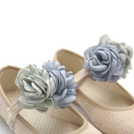 florecitas para decorar zapatos nina