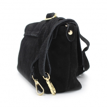 Bolso serraje negro