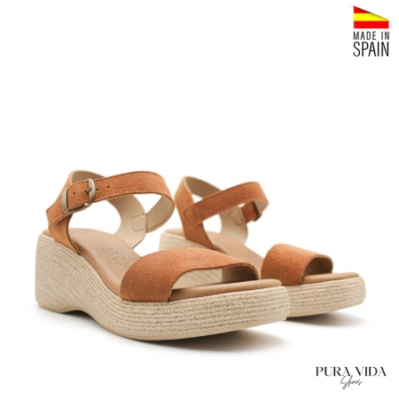 sandalia de cuña