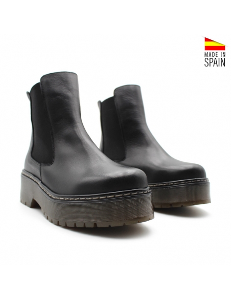 botin chelsea piel mujer​