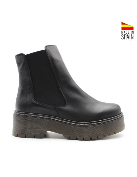 botin chelsea mujer piel​