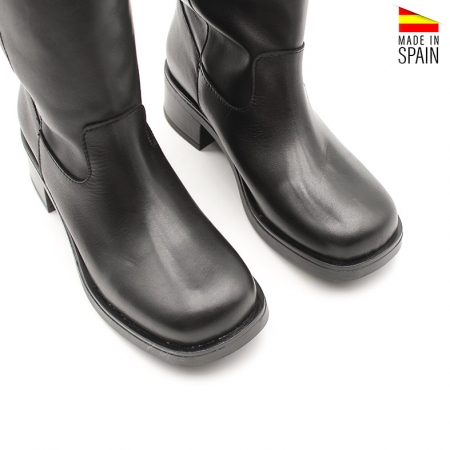 botas caña alta planas​