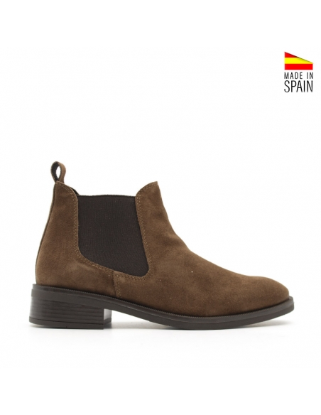 botin chelsea piel mujer​