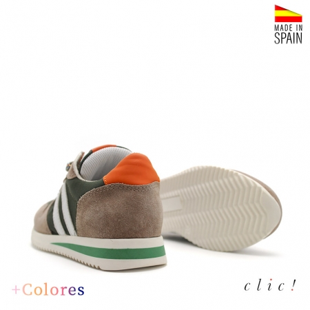 Deportiva cordones run Clic!