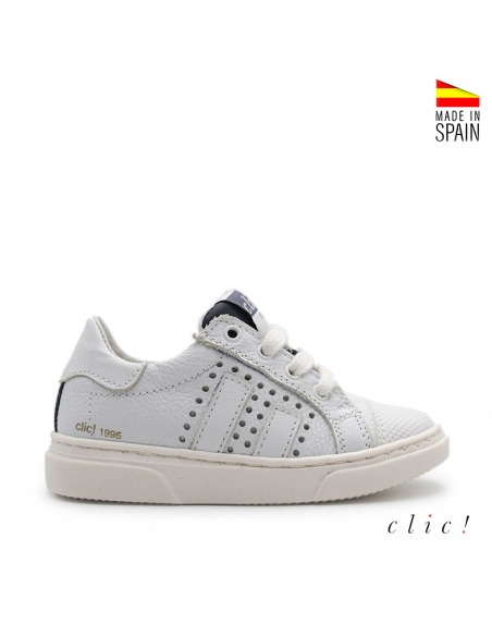 bambas con cordones de piel