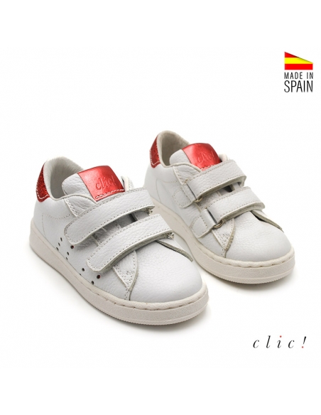 bambas de velcros y glitter