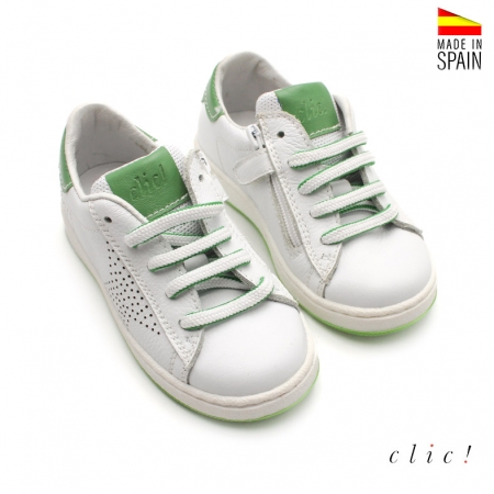 deportivas piel cordones