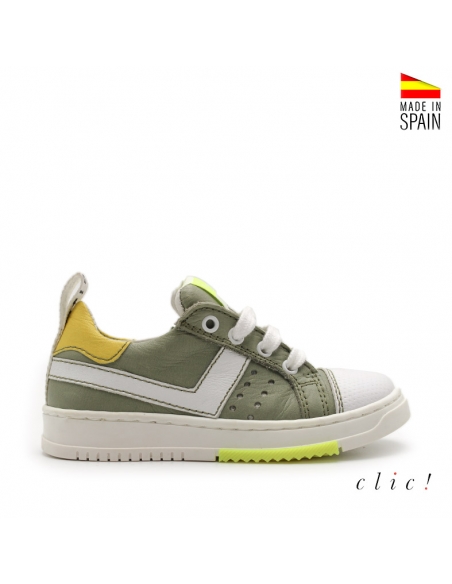 Bambas Clic verde militar