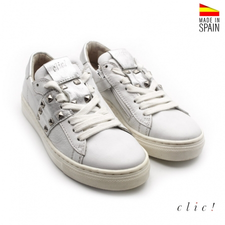 Deportiva Clic! tachas metalizadas