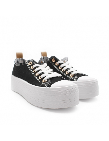 Calzado deportivo negro mujer