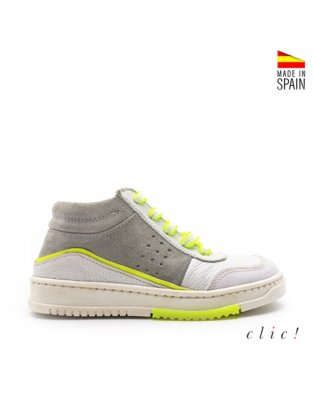 botines de piel infantiles