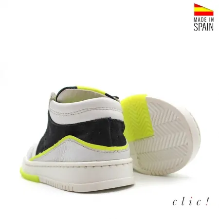 botines de piel niño