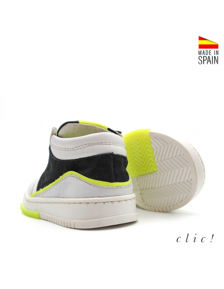 botines de piel niño