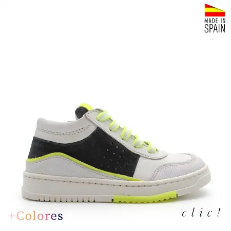 botines de piel niños