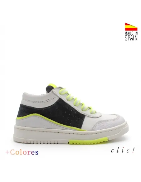 botines de piel niños