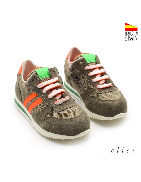 Zapatillas Clic cordones