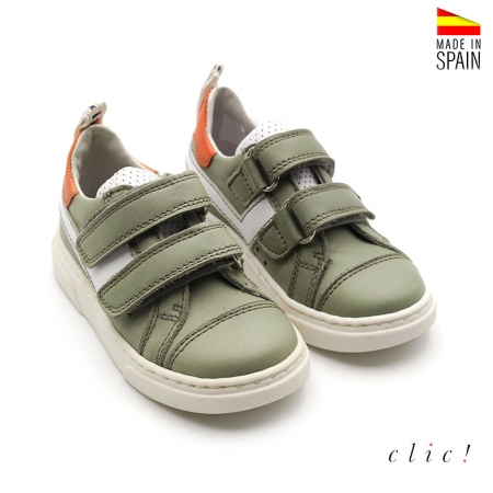 zapatillas ninos piel