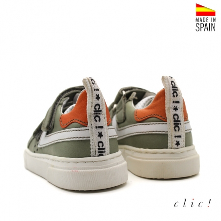 zapatillas velcros piel clic