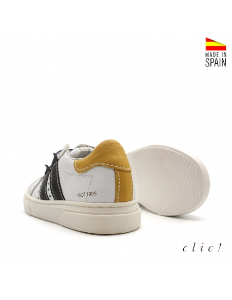 zapatillas unisex piel