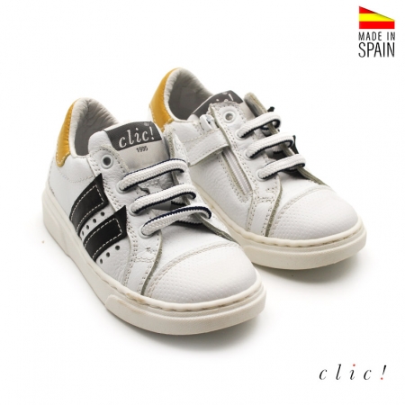 zapatillas piel ninos