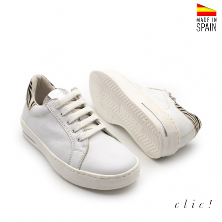 bambas cordones cebra