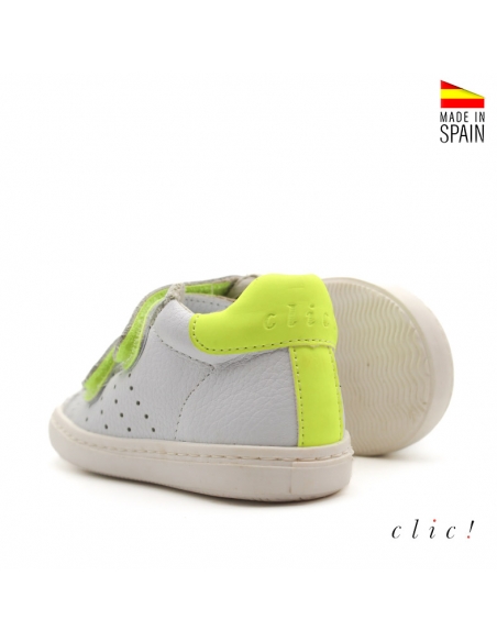 zapatilla piel niños