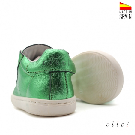 Zapatillas metalizadas niño