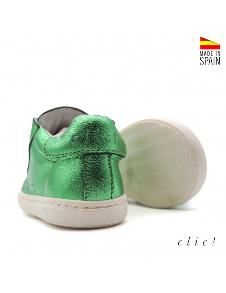 Zapatillas metalizadas niño