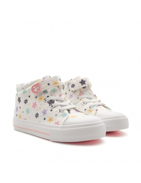 Botines con estrellas de colores