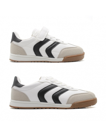 zapatillas blancas niño