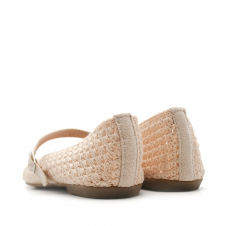 zapatos crochet niña rosas