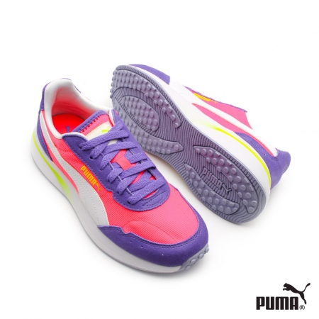 zapatillas Puma R78 fucsia