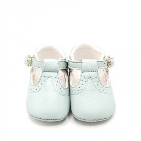 zapatos bebe celeste