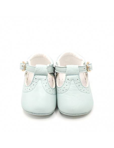 zapatos bebe celeste
