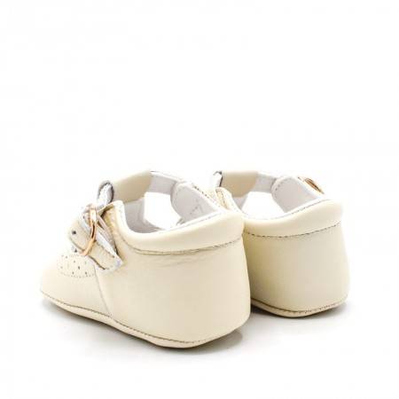 zapatos bebe sin suela BEIGE