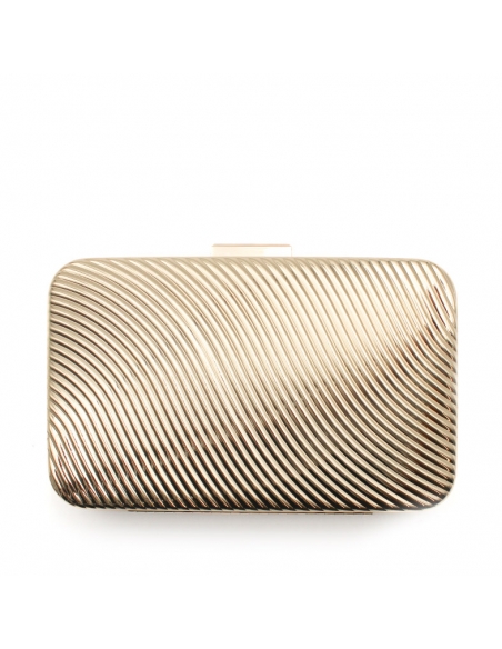 Bolso metalizado dorado