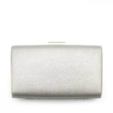 bolso clutch plata