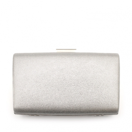 bolso clutch plata