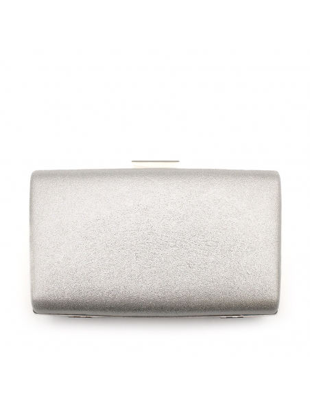 bolso clutch plata