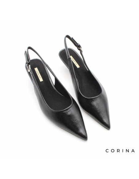 Zapatos Negros Tacón bajo