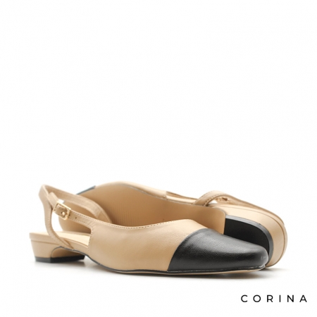 Zapatos comodos punta negra