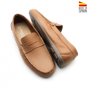 mocasin hombre cuero​