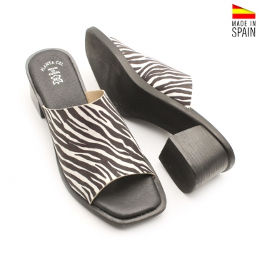 sandalia Animal Print cebra