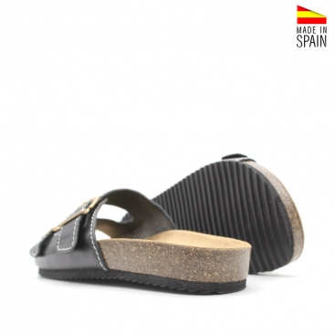 Sandalias con hebilla hombre