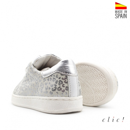 Zapatillas Clic! metalizadas