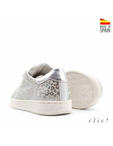 Zapatillas Clic! metalizadas