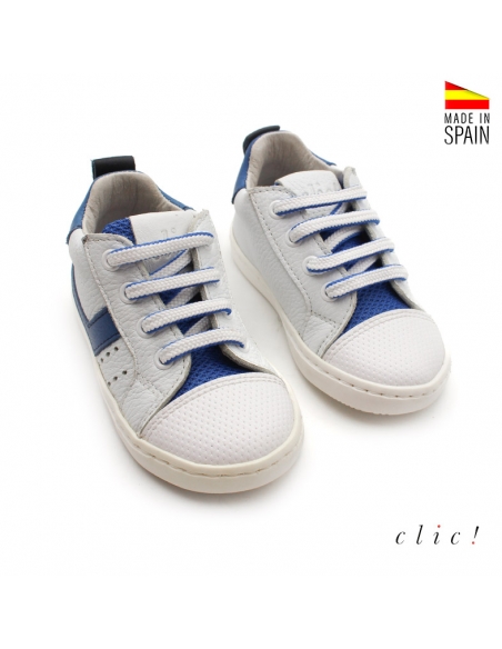 Zapatillas deportivas de niño piel