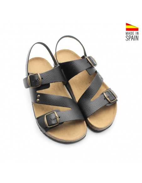 sandalias hombre tiras