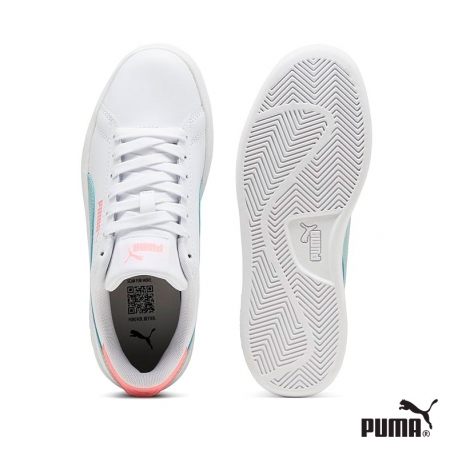 puma smash 3.0 blanca menta