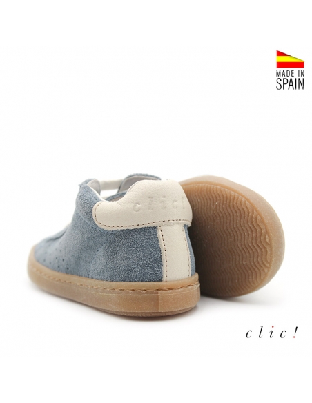 Zapatillas Clic! serraje cordones